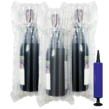 Shockproof Wine Glass Bottle Strong Air Column Bag Filling By Automatic Machine  In Stock